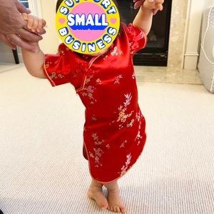 Red Lunar New Year Dress